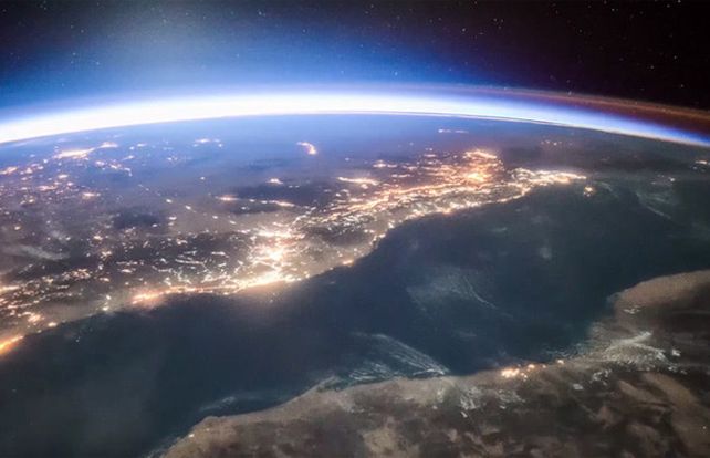 Así se ve el amanecer desde la Estación Espacial Internacional
