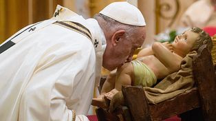 Francisco: Que el pequeño Niño de Belén sea esperanza