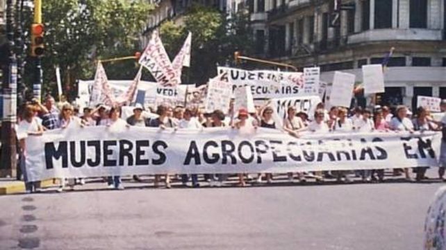 Falleció Ana Galmarini, protagonista de la lucha agraria en los 90