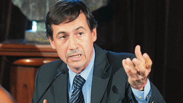 Luis Naidenoff. El presidente del interbloque Cambiemos en el Senado.