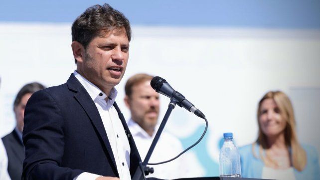 Axel Kicillof confirmó que no irá al Pacto de Mayo