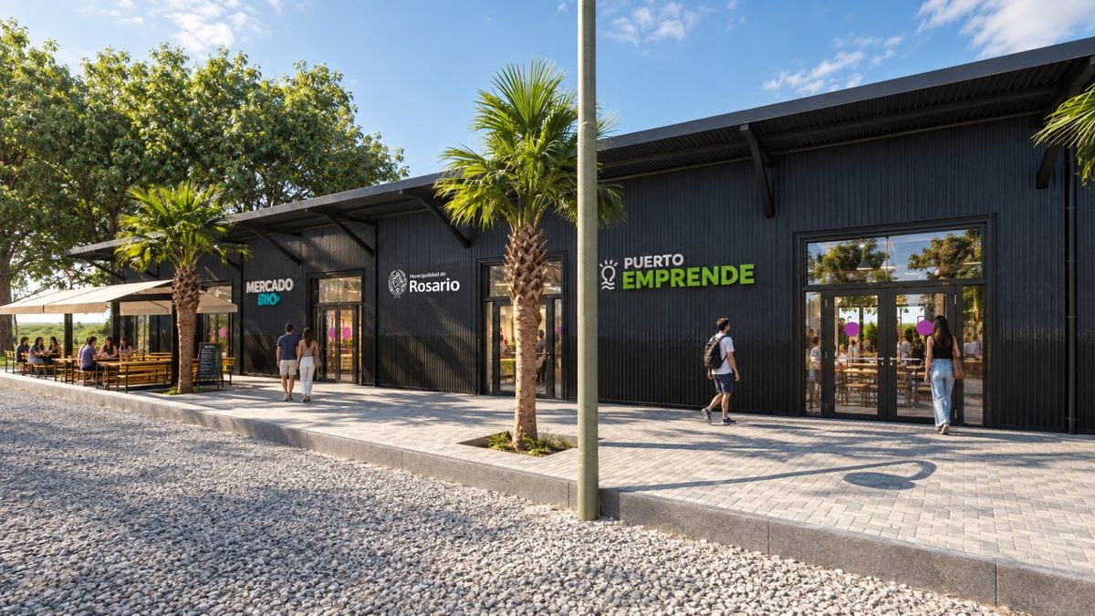 Puerto Emprende: Rosario inaugura un nuevo espacio para emprendedores junto al río