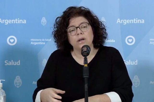 La secretaria de Salud