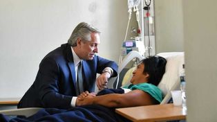 El presidente visitó a Milagro Sala: Se instauró un sistema de clara persecución