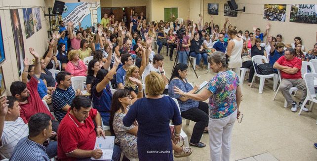 Malestar. A los docentes no les conformó el porcentaje.