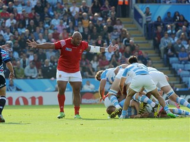 Los Pumas y el festejo íntimo con Diego Maradona