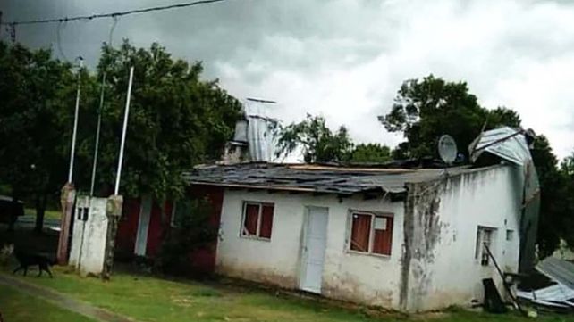 Tormenta en Pueblo Brugo dañó viviendasFotos: Marcos Rivero y otros vecinos&nbsp;