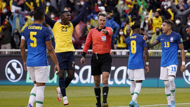 Ecuador y Brasil igualaron en un duelo plagado de polémicas en Quito