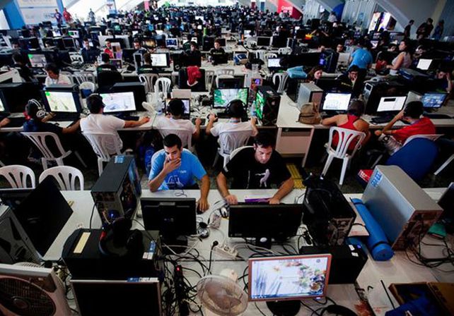 Una vista del encuentro Campus Party en España. Según el ITU