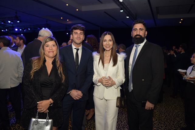 Verónica Razini, Nacho Bongiovani, Cristina Pérez y Alejandro Bongiovani
