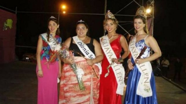 Eligieron reina distrital de la Vendimia a una chica que pesa 122 kilos