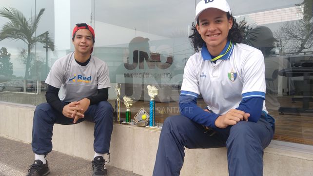 Alejandro y Nereo Suárez, los diamantes del tenis santafesino que van por más