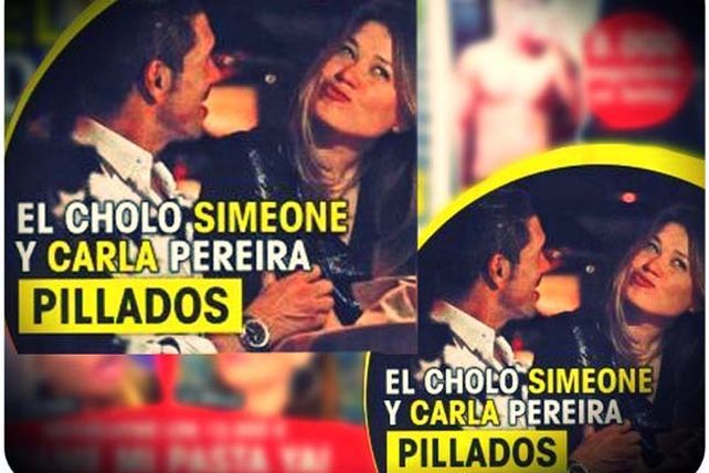 La nueva novia del Cholo Simeone es de Paraná