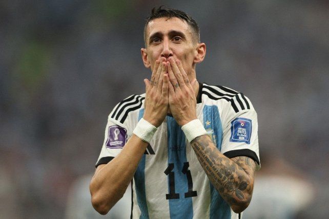 Di María será el capitán de la selección argentina ante la baja obligada de Messi.