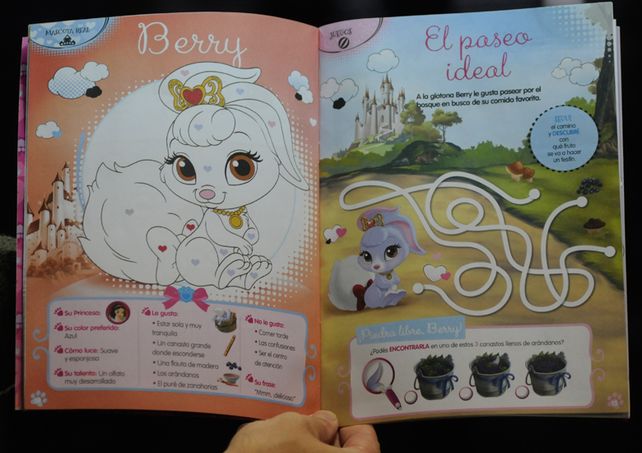 Este domingo opcional, pedí la revista Palace Pets de Disney