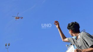 En helicópteros