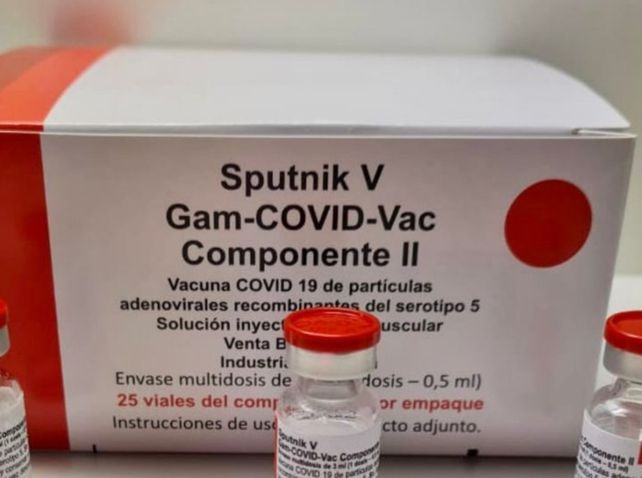 Richmond ya entregó casi dos millones de Sputnik V al gobierno