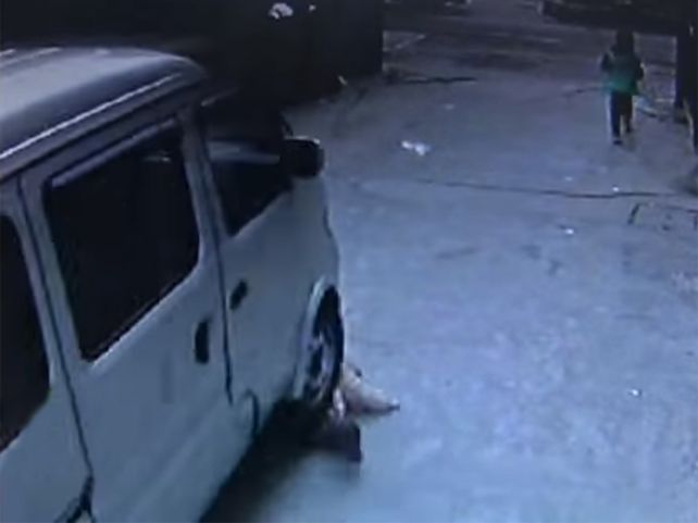 Luego de arrollar al niño