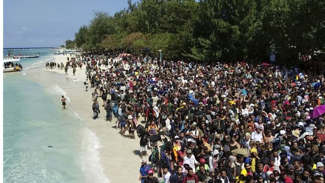 Las imágenes más dramáticas del terremoto en Indonesia