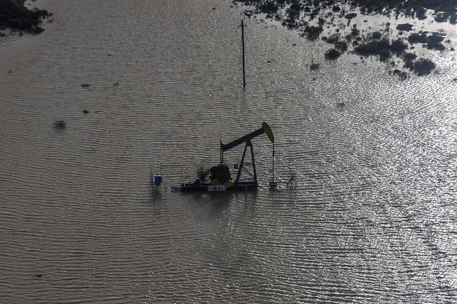 Comenzó el rescate de pobladores rurales en Comodoro Rivadavia
