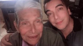Es médico y se internó con su papá que tiene coronavirus para que no esté solo