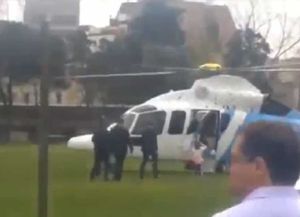 El video de Macri y su hija en el helicóptero presidencial que se viralizó