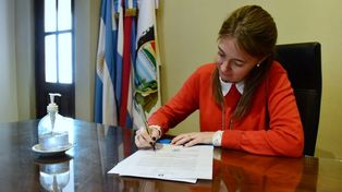 Andrea Zoff, presidenta del Concejo Deliberante de Paran&aacute;.