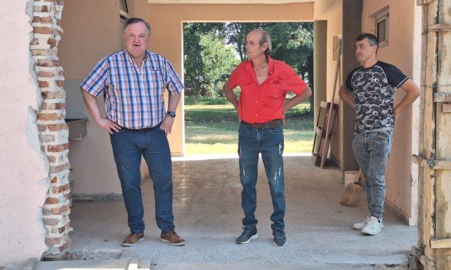 Michlig visitó las localidades de Ñanducita