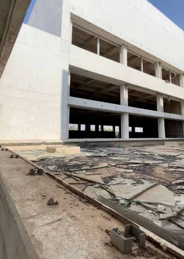 La provincia busca que la estructura de hormigón de más de 38 mil metros cuadrados deje de estar paralizada.&nbsp;