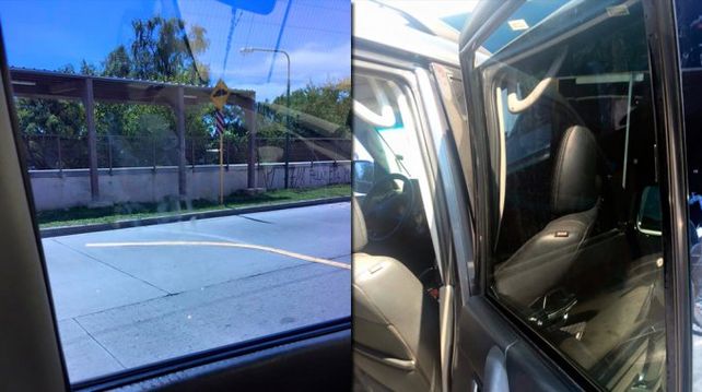 VIDEO: quedó atrapado por un innovador sistema cuando quiso robar una 4 X 4