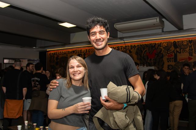 Gisela Gallina y Nicolás Barrios  