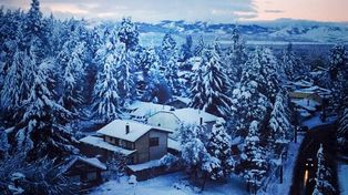 Las fotos de la ola polar que invade el país con nevadas y temperaturas bajo cero