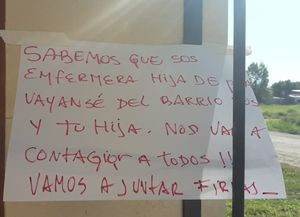 Amenazas al personal de salud: piden priorizar las denuncias recibidas