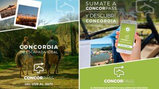 ConcorPass, la tarjeta digital gratuita que ofrece hasta 50% de descuento en experiencias, servicios y atractivos para repensar a la ciudad de Concordia.&nbsp;
