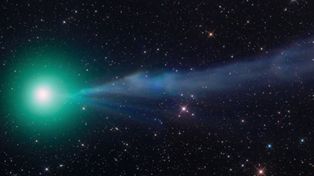 El cometa verde se acercará a la Tierra después de 50 mil años.