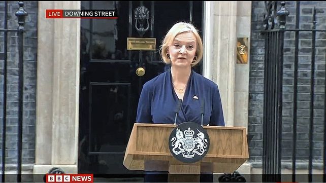 Reino Unido: renunció la premier Liz Truss