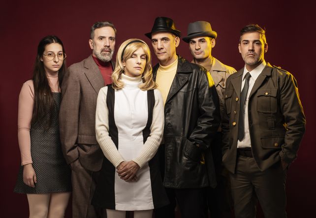 El elenco de la puesta Te espero en la oscuridad