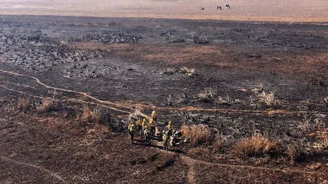 Las islas frente a Victoria son territorio de incendios