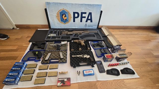 Tráfico de armas: cae red integrada por usuarios, armeros, instructores y exempleados de Renar