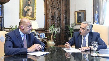 El gobernador de la provincia, Omar Perotti, se reunió con el presidente de la Nación, Alberto Fernández﻿