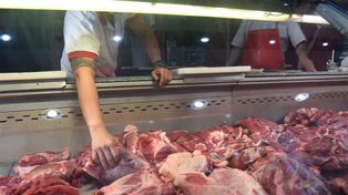 Se aceleró de la inflación de alimentos principalmente por el precio de la carne