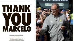 El aviso de los hinchas del Leeds dedicado a Bielsa fue furor en todo el mundo