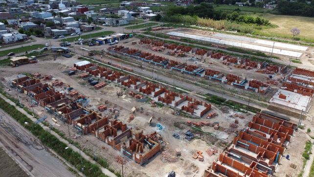 Edificaciones. Uno de los complejos habitacionales