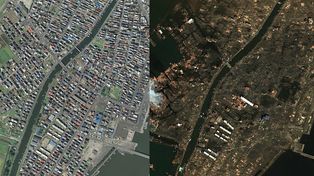 Fotogaler&iacute;a: Google Earth muestra las im&aacute;genes de antes y despu&eacute;s del terremoto y tsunami