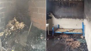 Un niño jugaba con un encendedor y provocó un incendio en su casa
