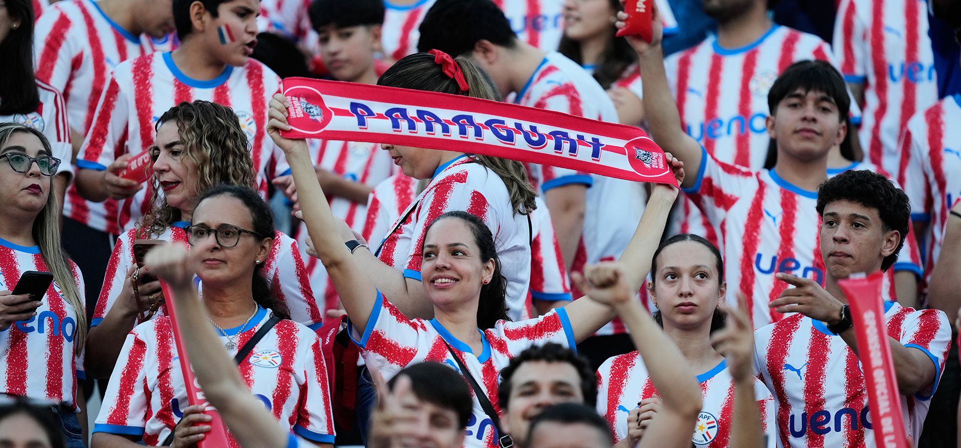 Hinchas de Paraguay previo al partido amistoso contra Nicaragua rumbo al Mundial, el viernes 5 de junio de 2026, en Asunción. (AP Foto/Jorge Saenz). Hinchas de Paraguay previo al partido amistoso contra Nicaragua rumbo al Mundial, el viernes 5 de junio de 2026, en Asunción. (AP Foto/Jorge Saenz).