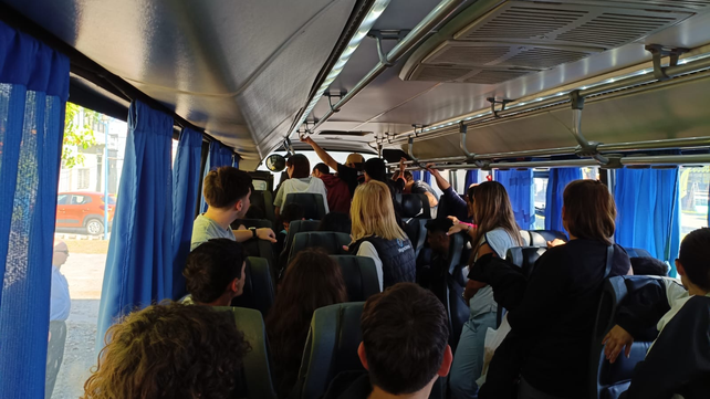 Intento de abuso sexual en un colectivo interurbano. Foto:La Capital