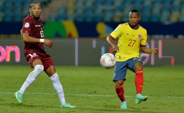 Con la selección. Campaz es tenido en cuenta por el cuerpo técnico de Colombia.