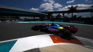 Franco Colapinto evoluciona y largará octavo en la Sprint del GP de Miami de F1