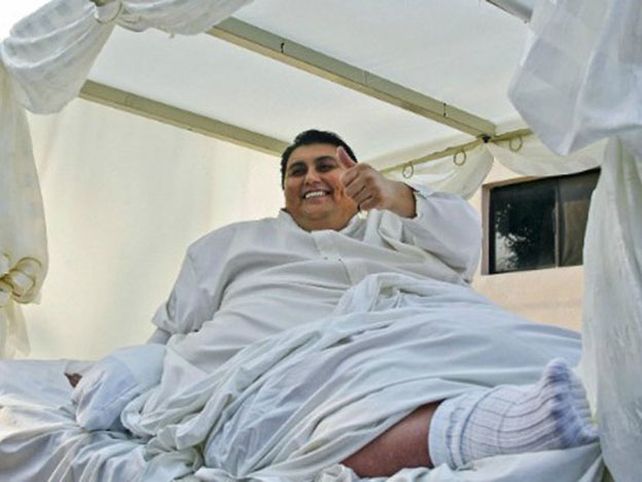 Murió el hombre más gordo del mundo por una falla cardíaca